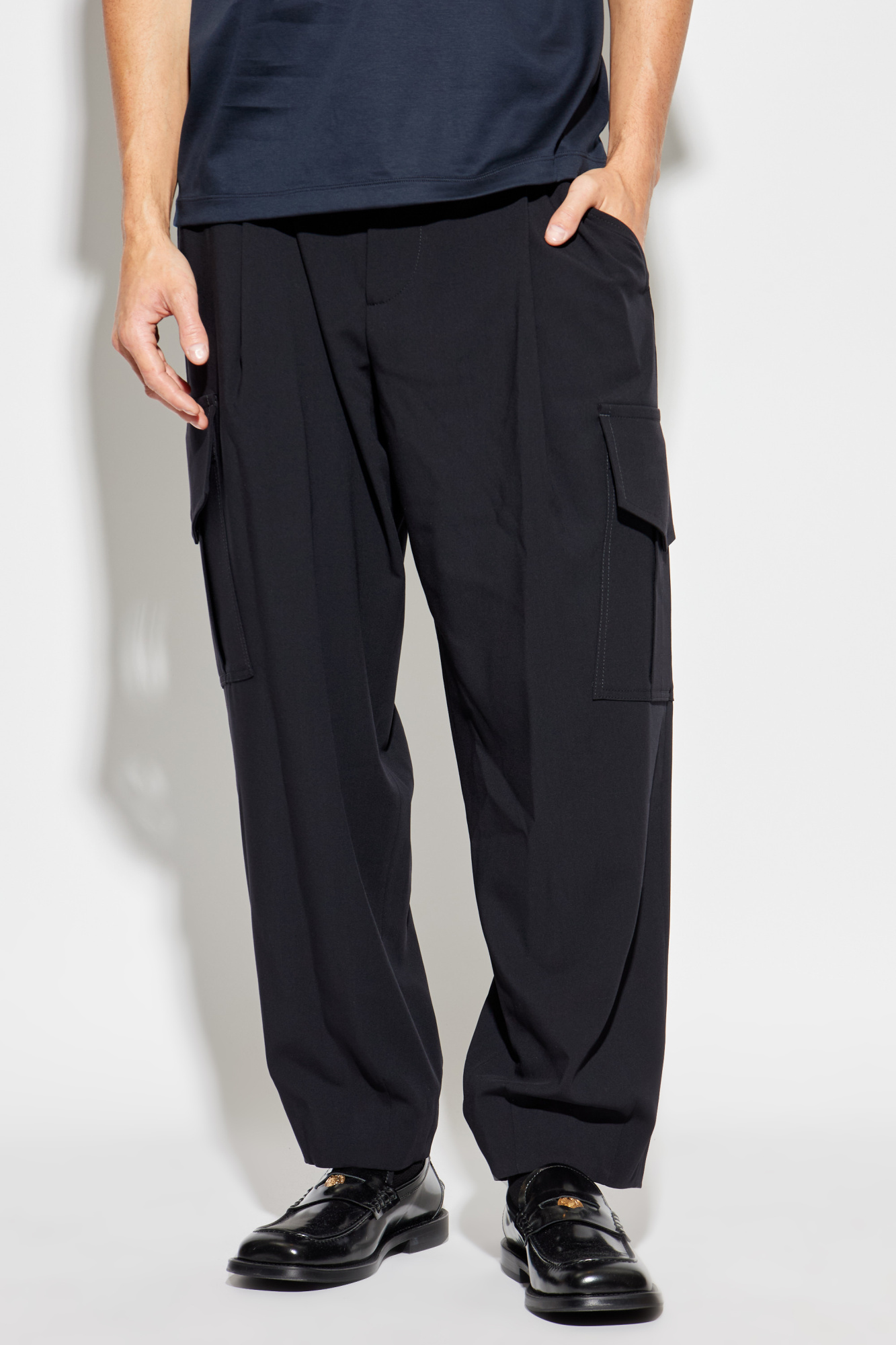 パンツ EMPORIO ARMANI 22FW WIDE CARGO PANTS undefined